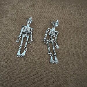 Skeleton Earrings